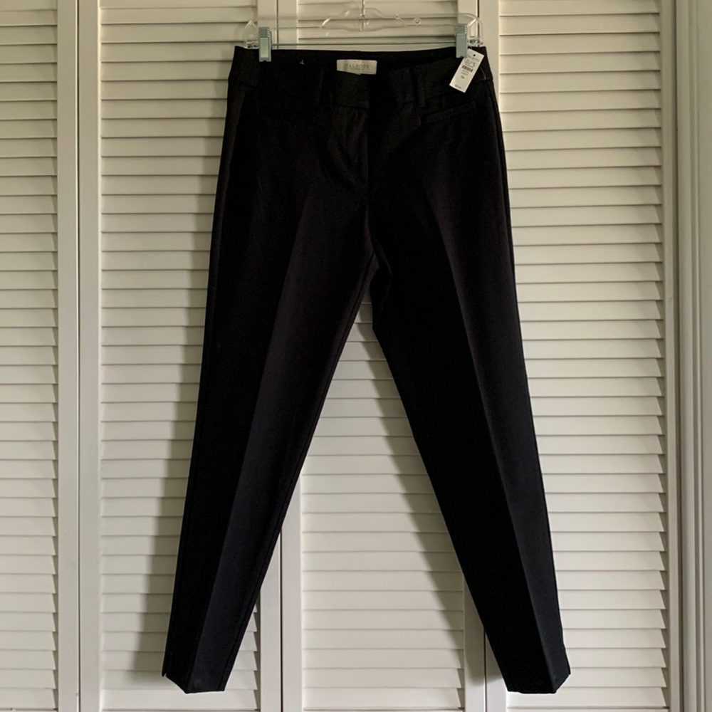 Talbots black slacks size 6P Curvy style